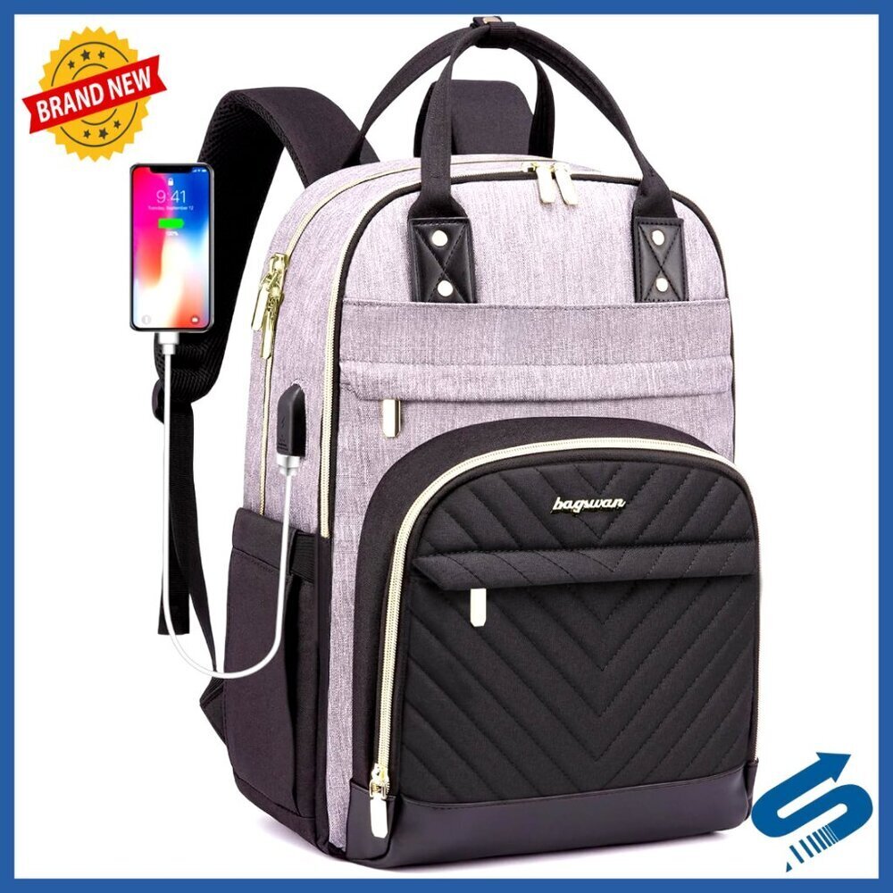 Laptop Backpack for Work Travel Anti-theft Waterproof Business Computer Bag